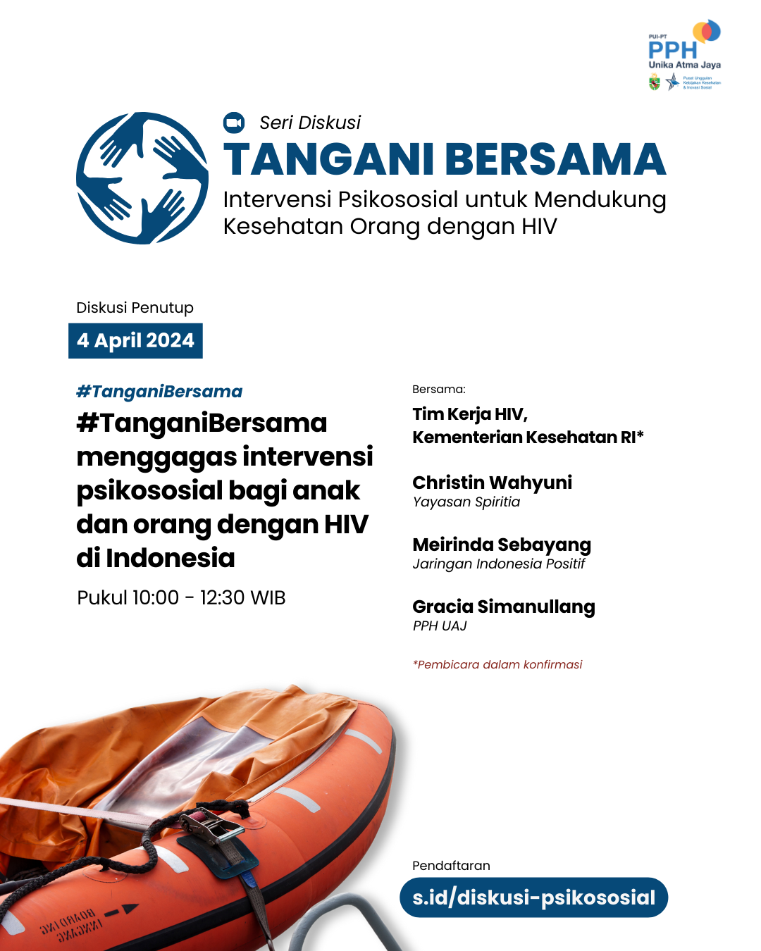 #TanganiBersama untuk menggagas intervensi psikososial bagi anak dan orang dengan HIV di Indonesia